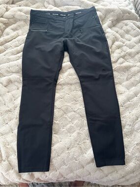 Burton Black Softshell Ski Pants with Branded Waistband